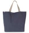 NS110 Native Spirit Large Shopping Bag Desert Sand / Horizon Blue colour image